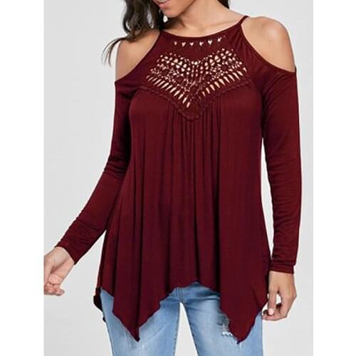 DUOYANG Women's Long Sleeve T-shirts