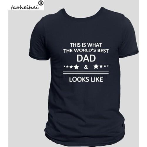 This Is What the Worlds Best Dad Looks Like men fashion t-shirt