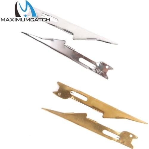 Maximumcatch Fly Tying Tool 2 Pieces Tie Fast Knot Tying Tool Fly Fishing Tyer Nail Knot Fishing Tool