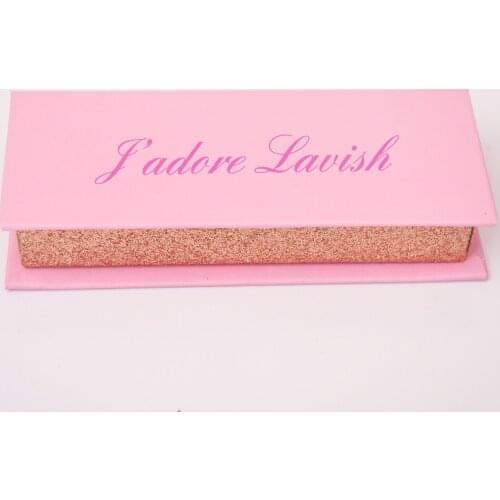 Eyelash Packaging Box Lash Boxes Custom Logo Private Label Faux Cils 25mm Mink Lashes Package Storage Cases Vendors For Business