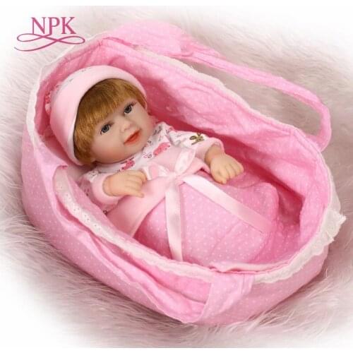 26cm Mini Bebe twins Reborn Doll Soft Silicone Vinyl Boy Doll Boneca Baby Play House Toys Bath Playmate Doll Kids Birthday Gifts