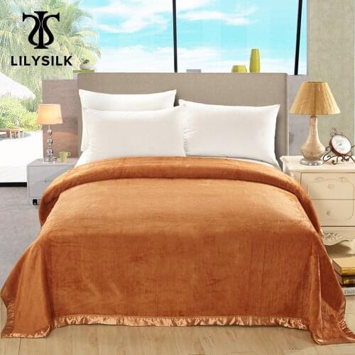 Пледы LILYSILK China At AliExpress