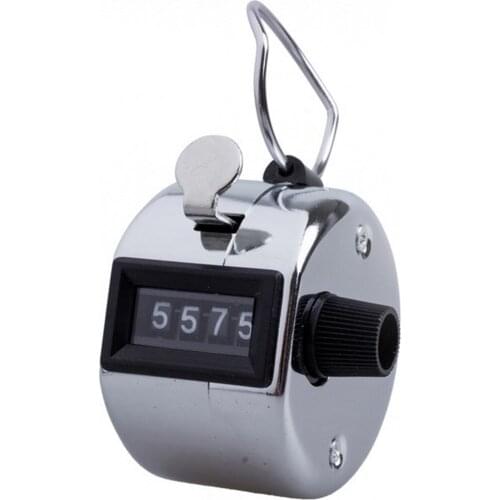 Mechanical Cleaning Knob Tally Counter Clicker Manual 4 Digit Portable With Metal Lap Sport Handheld Mini Accurate Number
