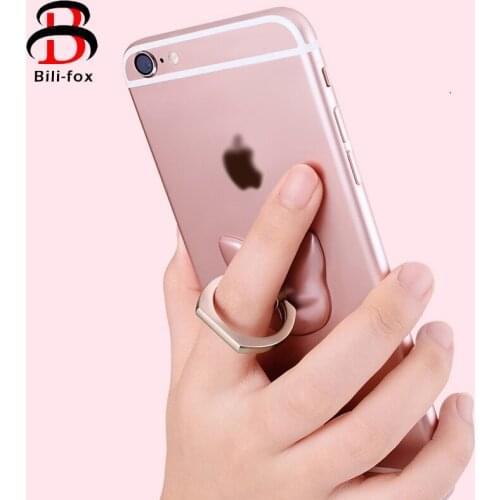 Bili-fox Finger Ring Mobile Phone Smartphone Stand Holder For iPhone For Samsung Huawei Smart Phone for IPAD MP3 Car Mount Stand