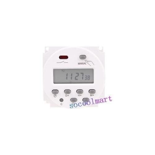 Cn101A LED Digital Power Programmable Electronic Timer Switch AC 220-240V 16A