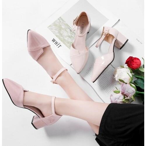 Hot sale Summer Shoes Woman Sandals mid Heel Women Shoes Open Toe Sandals Bow Beading wedding Sandals zapatos mujer