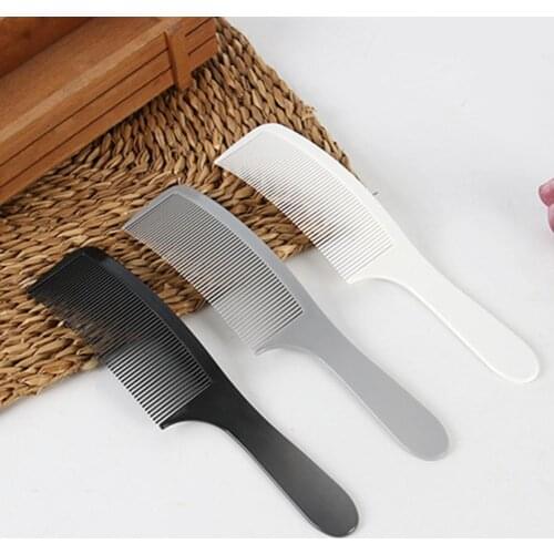 Men Professional Curved Shaver Hair Clipper Cutting Brush Flat Top Comb