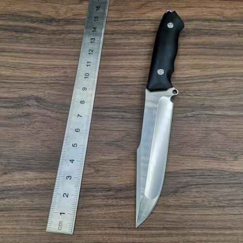 DC53 Steel Outdoor Self-Defense fishing Knife jungle hunting knife outdoor Sharp Tactical Straight Knife