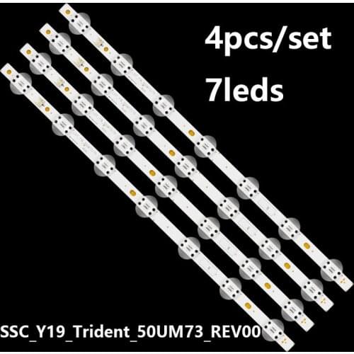 4pcs LED Backlight for LG 50UM7500 50UM7360 50UM7510 50UM7300 50UM7450 50UM7400 50UM7400PLB 50UN6950ZUF SSC_Y19_Trident_50UM73