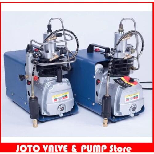 4500PSI 300 Bar 110V/220V Electric High Pressure PCP Rifle Air Pump Water Cooling Airgun Scuba Air Compressor