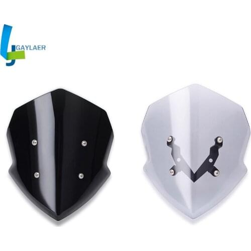 High quality Plastic Windshield Windscreen for Kawasaki Z125 2019 2020 Motorcycle Accessories Wind Deflectors