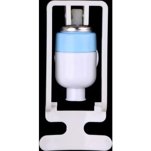 Water Dispenser Replacement Push Type White Plastic Tap Faucet 2 Pcs