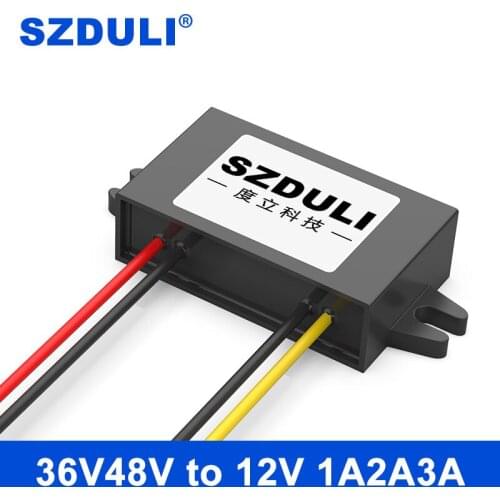 36V 48V to 12V 1A 2A 3A DC step-down power converter 20~60V to 12V step-down module transformer