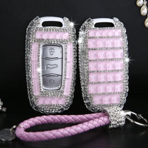 Diamond Car Full Covers Key Case Protection Cover For Geely Atlas Boyue NL3 EX7 Emgrand X7 EmgrarandX7 SUV GT GC9 borui