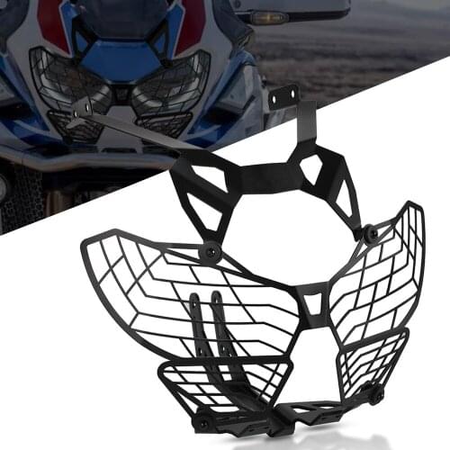For Honda Africa Twin CRF 1100 L CRF1100L ADV Sports 2019 2020 2021 Motorcycle Headlight lamp Grille Shield Guard Cover Protect