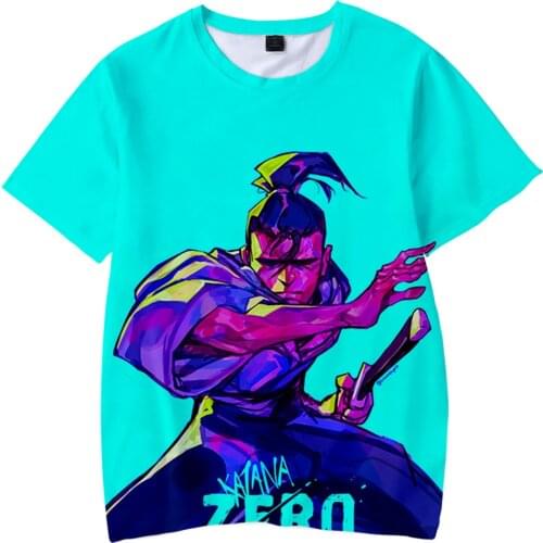Katana ZERO 3D Prints Children T-shirts Fashion Summer Short Sleeve Tshirt Hot Sale Kids Casual Streetwear Clothes
