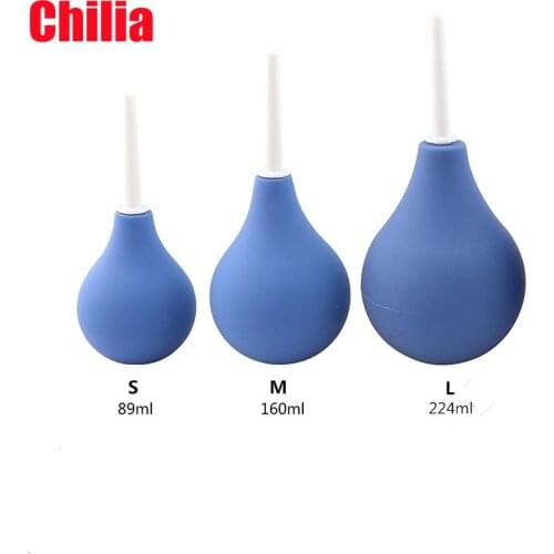 Enema Bulb Syringe Medical Rubber Enema Irrigator Female Vagina Anal Douche Cleaner for Feminine Hygiene Enema Anal Cleaning
