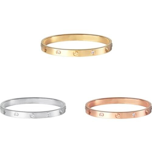 Charm Cuff Brand Bangles Wholesale Crystals 2021 Classic Luxury Jewelry Gifts For Women Trendy Wedding Accessories Bracelets