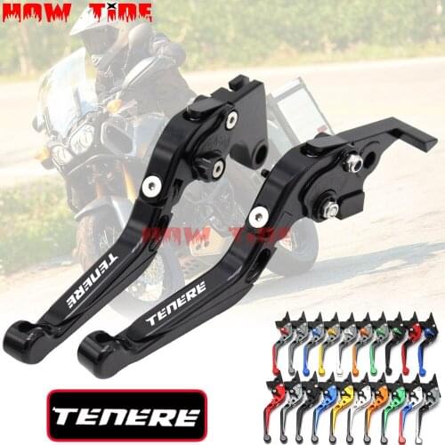 CNC Motorcycle Adjustable Folding Extendable Brake Clutch Lever For YAMAHA XT1200Z/ZE Super Tenere 2012-2018 TENERE