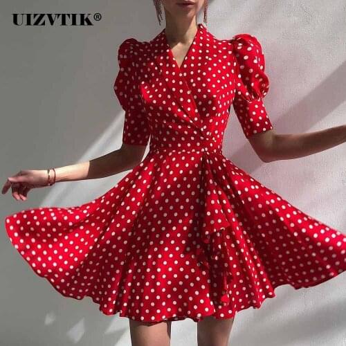 UIZVTIK Summer Dresses With Sleeves