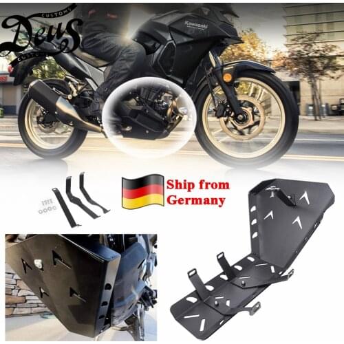 For Kawasaki Versys-X 300 X300 KLE300 2017 2018 2019 2020 Motorcycle Versys X 300 KLE 300 Engine Guard Protector Bash Skid Plate