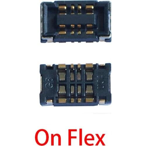 2pcs Inner FPC Battery Connector For Samsung S8 Plus S8+ G955F G955FD G955U S8 G950F G950FD G950U Battery Contact FPC On Board