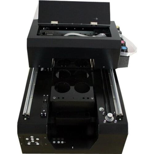 3D food printer all in one 6 cups coffee cake macaroon print flatbed printer Inkjet Edible ink printing machine