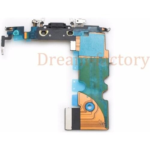 50pcs Charger Charging Port USB Dock Connector For iPhone 8 /8 Plus 8+ Headphone Audio Jack Flex Cable Free DHL