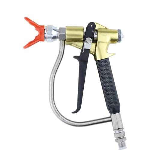 7200psi high pressure airless paint spray gun for special external paint channel