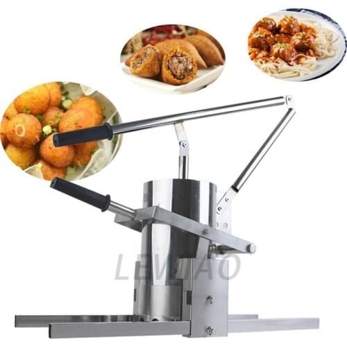 Commercial Home Use Automatic Meatball Maker Shrimp Balls Dough Making Machine Quickly Manual Ball Round Forming Machine