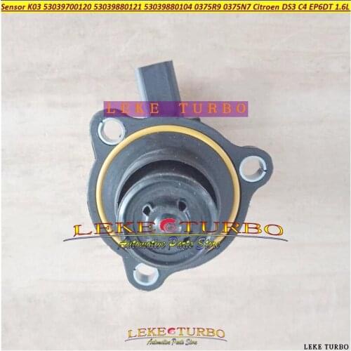Turbo Sensor 53039880121 53039700121 0375N7 5303-970-0121 5303-988-0121 For Peugeot 207 308 3008 RCZ C4 EP6DT EP6CDT 1.6L 05