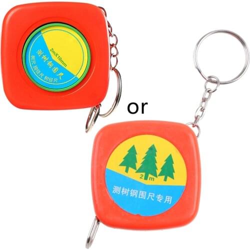 Tree Diameter Tape 2000 Mm Soft Retractable Measuring Tape Professional Gardening Tree Ruler Meter Measuring