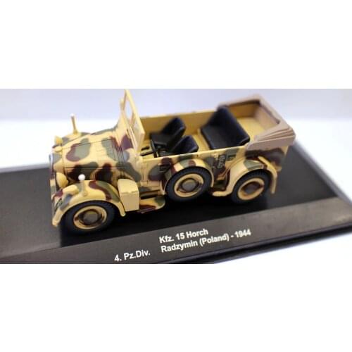 Kfz. 15 Horch 4. Pz.Div. Radzymin Poland - 1944 ALTAYA AEMVE044 1:72 Diecast for collection