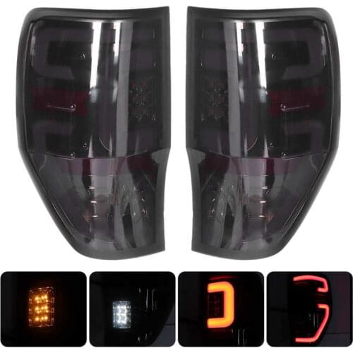 New Pair Tail Light IP67 Rear Parking Reversing Braking LED Lamp Fit for Ford Ranger/ 2012-2019 Car Styling