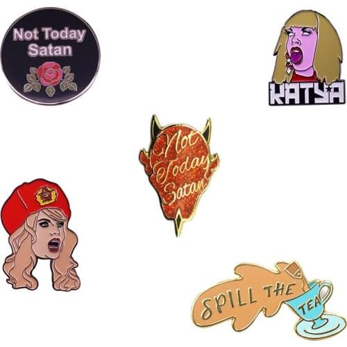 Rupaul TV Show Lapel Pin Drag Queen Fans Kitsch Flair Art Addition