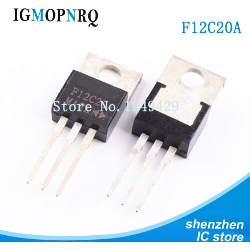 10PCS F12C20A F12C20 TO-220 12C20 new fast delivery