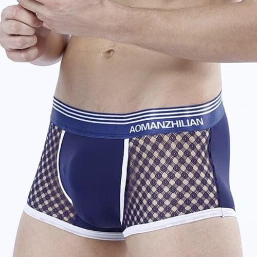 3pcs High-end Cotton Boxer Mens Underwear Trendy Masculine Mens Underwear Classic Style 10 colors Free Shipping