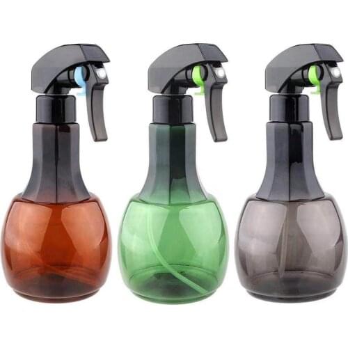 3 Pack 400ml Refillable Fine Mist Hairdressing Spray Bottle Atomizer Barber Empty Water Pro Salon Hairstyling Tool