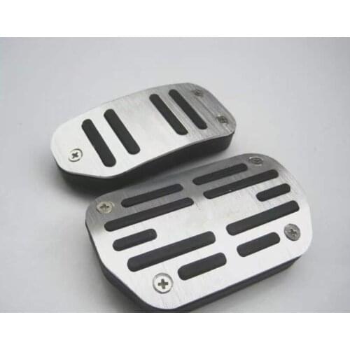 Car Accessories For LEXUS NX 2015-2020 AT Accelerator Gas Brake Foot Rest Antiskid pedal pad Pedals Sticker Styling