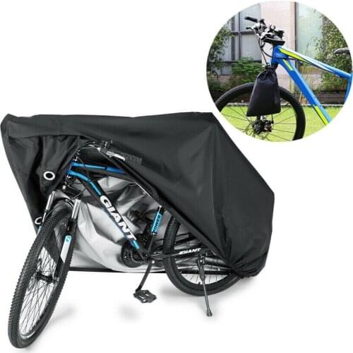 Bicycle Bike Cover Waterproof Snow Cover Rain UV Protector Dust Protector for Scooter Bike Rain Dustproof Cover 200x70x110cm