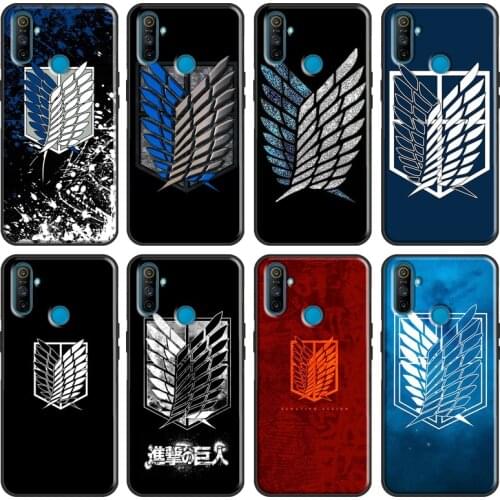 Attack on titan Shingeki no Kyojin Soft For OPPO Realme 6 7 Pro X7 X50 GT C11 C3 Cover For OnePlus 8 Pro Nord 8T 7T Phone Case