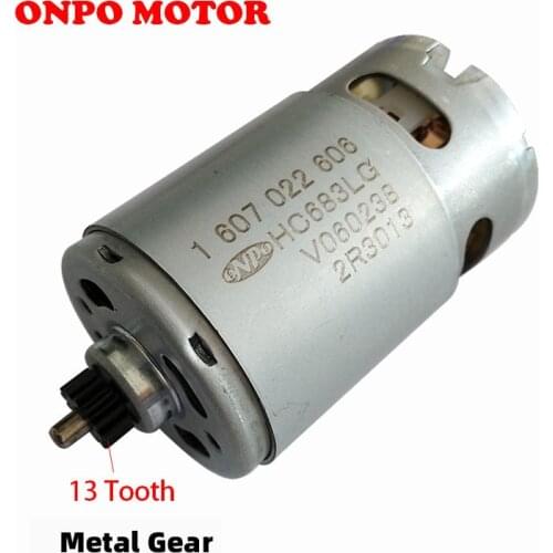 PSR14.4LI Motor 14.4V 13-Teeth 1607022606 HC683LG For Replace 3603J73400 Eelectric Drill & Power Tool Parts & Accessories
