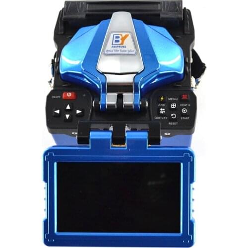 BY-A6 8 sec fast splicing FTTH optical fusion splicer fiber welding machine equal INNO view 5