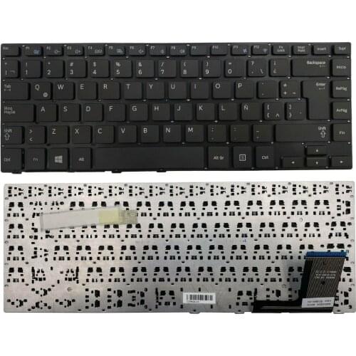 Keyboard for Samsung 370R5E NP370R5E 370R5V NP370R5V Spanish SP WHITE laptop keyboard