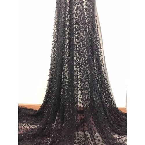 Nice lace fabrics tulle lace embroidery lace fabric SYJ-72817 for wedding dress with 3d flower new arrival