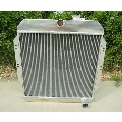 3 ROW ALUMINUM RADIATOR 1960-1962 For Chevy / GM Pickup Truck Manual 1960 1961 1962
