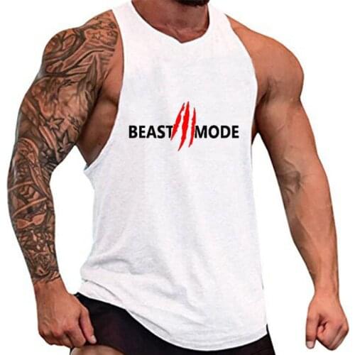 Gym Tank Top Men Fitness Clothing Mens Bodybuilding Tank Tops Summer Gym Clothing for Male Sleeveless Vest Shirts Plus Size