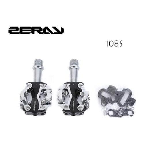 ZERAY ZP-108S Cycling Road Bike MTB Clipless Pedals Self-locking Pedals SPD Compatible Pedals Bike Parts