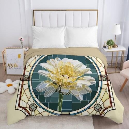Duvet cover Quilt/Blanket/Comfortable Case Luxury Bedding 140x200 150x200 240x220 240x260 for Home 3D Print Flowers window