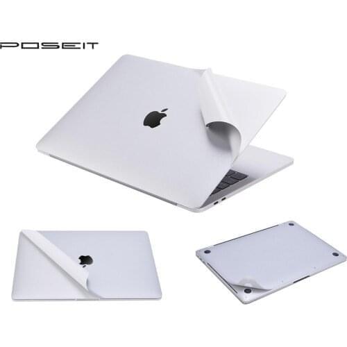 Full Silver Outside protector Guard Cover Case Skin For New Apple MacBook Touch bar 13 15 (model : A1215/A1990) For Pro16 A2141